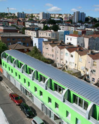 New low U-value Kalzip roof for CO2Zero