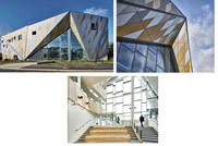 Kawneer systems help herald a gateway to a unique building