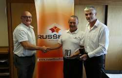 Long-Serving Russells Employee Waves Goodbye on a High